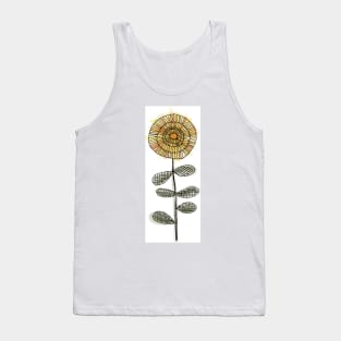 Post modern flowers Tank Top